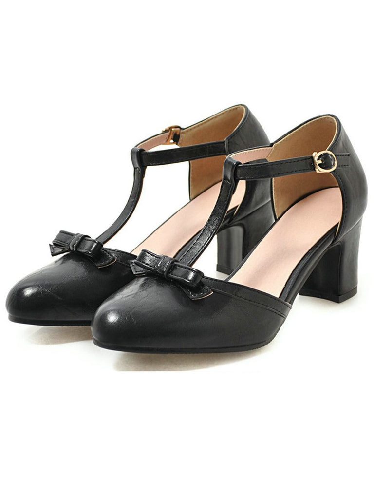 Xajzpa - Platform Block Chunky High Heels Ankle T-Strap Cutout Sandals |  Cutout sandal, Fashion sandals women, Shoes heels wedges