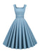 1950s Corduroy Solid Vintage Dress