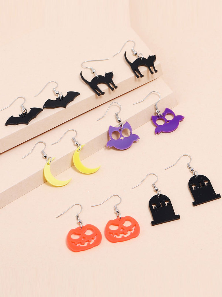 Retro Halloween Fashion Earrings