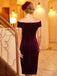 Wine Red 1960s Velvet Bodycon Dress