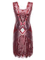 1920s Sequin Evening Dress