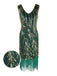 1920s Sequined Tassels Flapper Dress