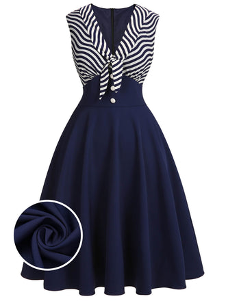 Vintage swing dress, flower crown, and Rago shapewear - TheEyreEffect