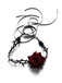 Retro Rose Flannel Flower Velvet-Necklace