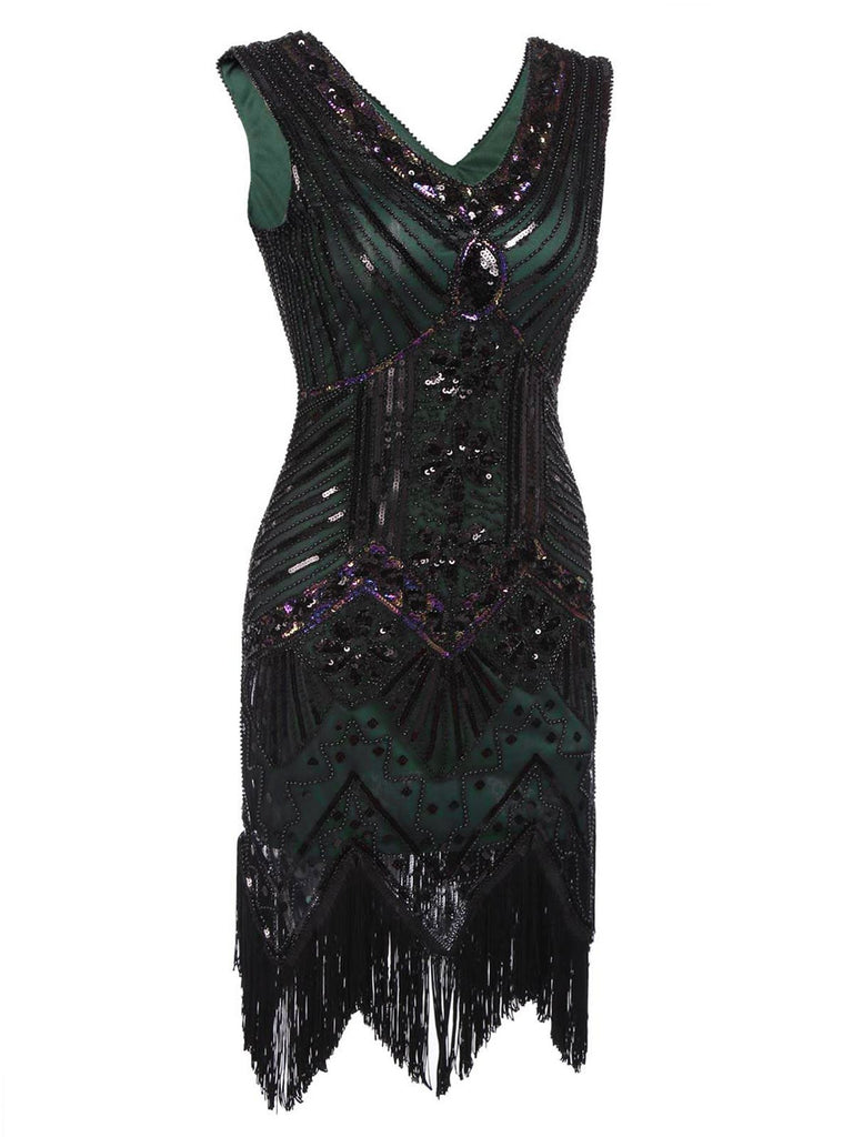 Plus Size 1920s Sequined Dress | Retro Stage