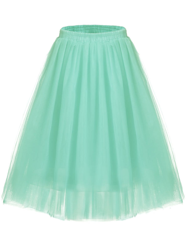 1950s Ruffle Petticoat Tutu Underskirt