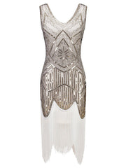 1920s 2024 white dress