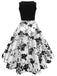 [US Warehouse] [Plus Size] 1950s Floral Swing Dress