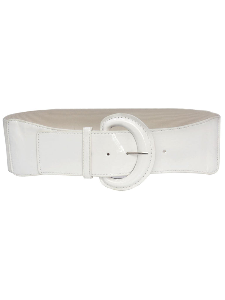 Patent Leather D-Ring Belts | Retro Stage