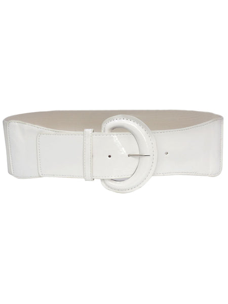 Patent Leather D-Ring Belts | Retro Stage